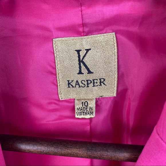 Kasper Pink Jacket with single Button - Picture 11 of 11